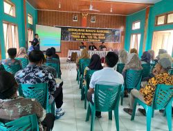 Peduli Warga Masyarakat Dan Generasi Muda, Satgas TMMD Gelar Penyuluhan Narkoba