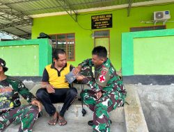 Tim Kesehatan Lapangan Satgas TMMD 122 Kodim 1407/Bone Cek Kesehatan Personel Sebelum Bekerja