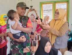 Babinsa Koramil 20 Bontocani Dampingi Pelayanan Posyandu Desa Pattuku