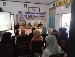 Babinsa Awangpone Hadiri Rapat Penyuluhan Bagi Kader Kesehatan Dan Masyarakat Desa Cumpiga