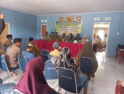 Babinsa Tellu Boccoe Koramil 10 Ponre Hadiri Musyawarah Desa Pembentukan Tim Penyusun APBDes Tahun 2025