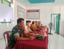Babinsa Awo Koramil 12/Cina Hadiri Sosialisasi Kelompok Berbasis Tribina