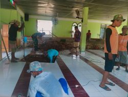 Karya Bakti Merupakan Upaya Babinsa Koramil 21/Palakka Percepat Pembangunan