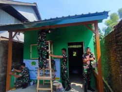 Pembangunan Rumah Tidak Layak Huni (RTLH) Koramil 18/Kajuara Optimis Selesai Tepat Waktu