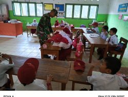 Tingkatkan Semangat Dan Motivasi Belajar Pelajar, Babinsa Koramil 14/Libureng Berkunjung Ke Sekolah