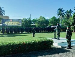 Kodim 0904/Paser Gelar Apel Kesiapan Pengamanan Pilkada 2024