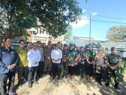 Danrem 091/ASN Beserta Gubernur Kaltim Dan Rombongan Tinjau Kesiapan Pemilu Di Paser