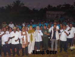 Pasi pers Kodim 1805/Raja Ampat Mendapingi PJS Bupati Raja Ampat Kunjungi Distrik di Kepulauan Sembilan dan Misool