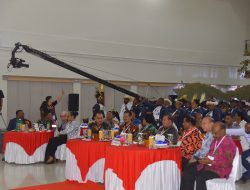 Danramil 1702-01/Wamena Hadir Dalam Debat Ke-3 Pemilihan Gubernur Dan Wakil Gubernur Provinsi Papua Pegunungan
