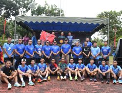 Hadiri Beach Run 5k HUT Koprs Marinis Ke – 79,Ini Ucap Dandim 0907/Trk.