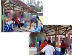 Lapas Lakukan Pemenuhan Kebutuhan Dasar Warga Binaan Melalui Pembagian Air Minum