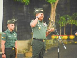 Danrem 141/Tp Pimpin Upacara 17-an Bulan November 2024