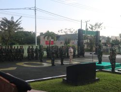 Pimpin Upacara Bendera 17-an,Dandim 0907/Trk Sampaikan Amanat Kepala Staf Angkatan Darat (KASAD).