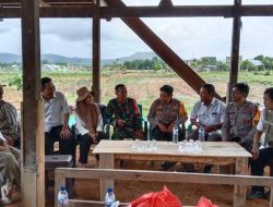 Babinsa, Kapolsek Dan PPL Komitmen Perkuat Sinergitas Program Ketahanan Pangan.