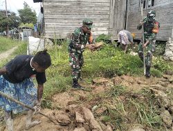 PERAN AKTIF BABINSA KORAMIL 1703-02/TIGI MEMBANTU MASYARAKAT BUKA LAHAN PERTANIAN