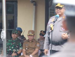 Hadiri Apel Gelar Kesiapan Pengamanan Pilkada,Dandim 0907/Trk Nyatakan Siap Bersinergi