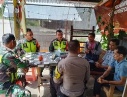 Babinsa dan Bhabinkamtibmas Tiro Berkolaborasi Ciptakan Situasi Kondusif