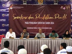 Warga Binaan Lapas Banjarbaru Ikuti Sosialisasi Pilkada Serentak 2024