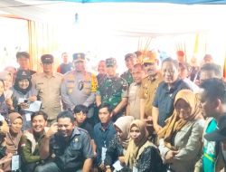 Forkopimda Kab. Pinrang Sambut Kunjungan Kerja Forkopimda Prov Sul-sel Monitoring Pilkada Di Kab. Pinrang