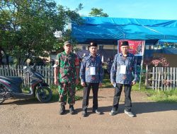 Berikan Suasana Aman, Babinsa Maros Melaksanakan Pemantauan TPS di Seluruh Wilayah Kabupaten Maros