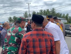 Wujudkan Pilkada Aman Dan Damai Danrem 032/Wbr Di Dampingi Wakapolda Sumbar dan Seluruh Unsur Forkopimda Provinsi Sumbar meninjau TPS (Tempat Pemungutan Suara) Di Kuraitaji Timur, Kec. Nan Sabaris Kab. Padang Pariaman