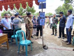 Dandim 1425 Jeneponto Bersama Pj. Bupati Dan Unsur Forkopimda Kabupaten Jeneponto Tinjau TPS di Beberapa Tempat