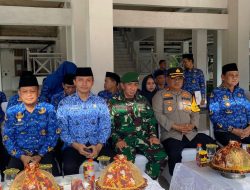 Personil Kodim 1405/parepare ikuti Upacara HUT Korpri ke-53 di Kabupaten Barru