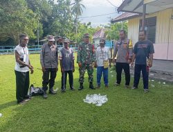 Babinsa Koramil 1805-03/Samate bersama Babinkamtibmas berhasil Mengamankan Miras Jenis Cap Tikus
