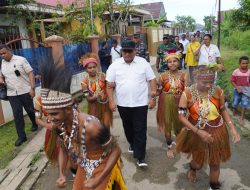Danrem 181/PVT Dampingi Kasdam XVIII/Kasuari, Peninjauan Pelaksanaan Pilkada di Wilayah Kota Sorong bersama Forkopimda PBD