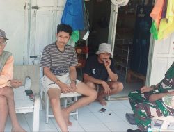 Peduli Kondisi Warga dan Wilayah Binaan, Babinsa Koramil 1407-19/Kahu Laksanakan Komsos