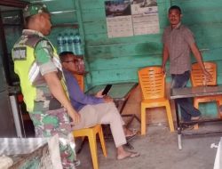 Babinsa Serda Irfan Tingkatkan Silaturahmi dan Kepedulian Lingkungan Melalui Komsos
