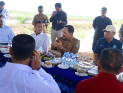 Peninjauan Lahan Brigade Pangan: Rutan Pelaihari Dukung Program Ketahanan Pangan Nasional