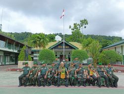 Tim Pusterad Lakukan Kegiatan Target Info Data Ter Satkowil Di Kodim 1801/Manokwari