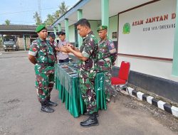 Pemeriksaan Handphone Personil Kodim 1419/Enrekang