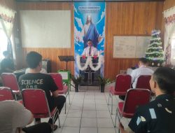 Iman Yang Baru, Warga Binaan Kristiani Rutan Palu Ikuti Pembinaan Rohani