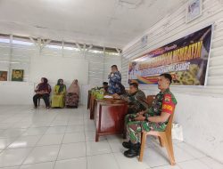 Babinsa Koramil 07/Pauh Kamba Hadiri Pelatihan Peningkatan Ketrampilan Membatik di Desa binaan