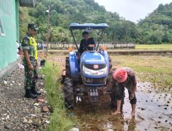 Bersama TNI, Petani Meukek Lebih Termotivasi Sambut Musim Tanam