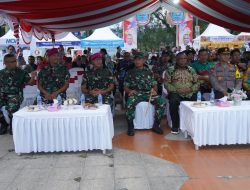 Danrem 181/PVT Hadiri Pembukaan Pameran Pembangunan Memperingati HUT Provinsi PBD ke-2 Tahun 2024