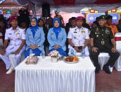 Kasrem 181/PVT Hadiri Upacara Memperingati HUT Ke-2 Provinsi Papua Barat Daya