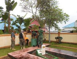Kolaborasi Kodim 0904/Paser Dengan Instansi Gabungan Dalam Membersihkan TMP Daya Taka