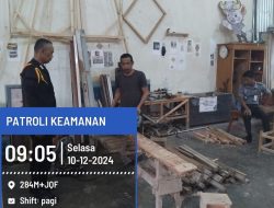 Lapas Mamasa Awasi Pembinaan Pertukangan Kayu: Fokus pada Pembuatan Lemari dan Kursi