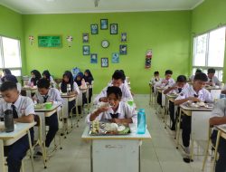 Kodim 0904/Paser Uji Coba Makan Gratis Bergizi di Yayasan Kartika Tanah Grogot, Menu Makanan Bergizi