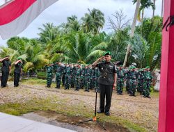 Kodim Gelar 0107/Aceh Selatan Ziarah Rombongan Peringati Hari Juang TNI AD 2024