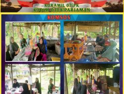 Komsos Dengan Warga, Babinsa Koramil juga Rutin Pantau Wilayah Binaan.