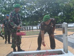 Kodim 1405/Parepare Gelar Ziarah Rombongan dan Tabur Bunga Peringati Hari Juang TNI AD ke-79