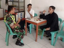 Babinsa Koramil 15/Tiro Jalin Silaturahmi dengan Warga di Desa Lhok Igeuh