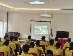 Warga Binaan Rutan Palu Ikuti Gladi Bersih “Presiden RI Menyapa Warga Binaan Pemasyarakatan”