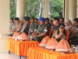 Personel Kodim 1405/Parepare mengikuti Apel Gelar kesiapsiagaan terhadap Bencana Tahun 2024