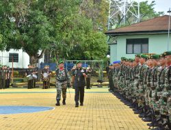 Danrem 141/Tp Pimpin Upacara Hari Juang TNI AD Tahun 2024 Bacakan Amanat Panglima Besar Jenderal Soedirman dan KASAD