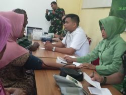 Kodim 0107/Aceh Selatan Gelar Pengobatan Massal dalam Rangka Hari Juang TNI AD